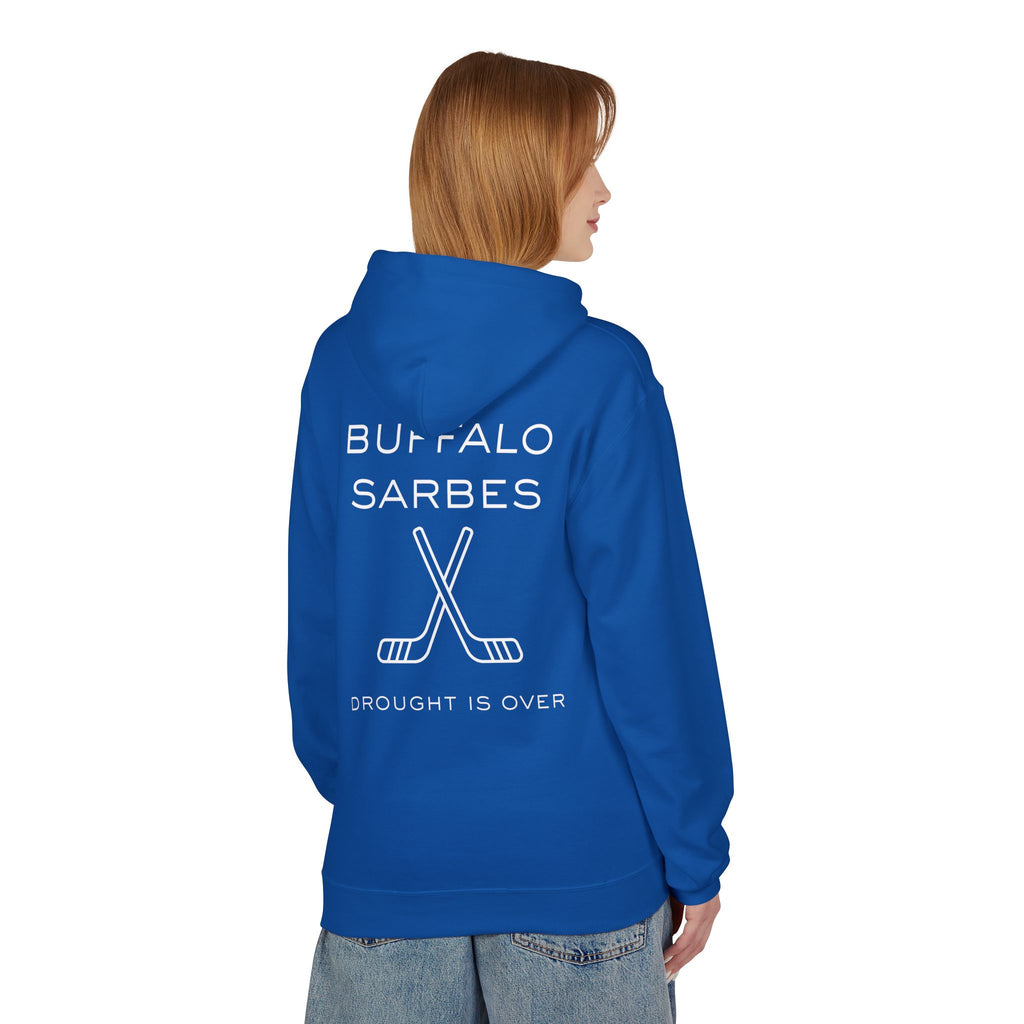 Buffalo Sarbes Hoodie – "Drought Is Over" Hockey Fan Pullover