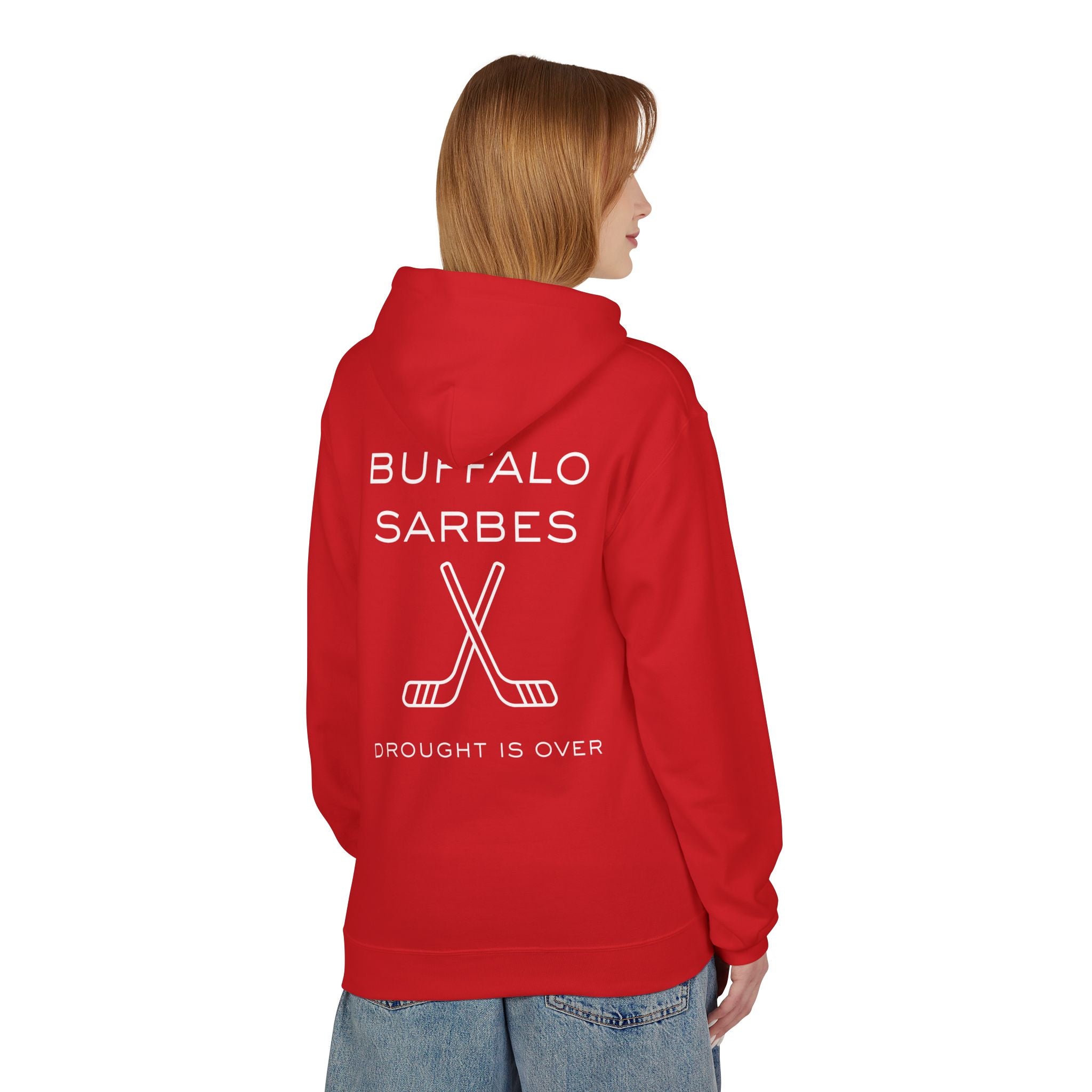 Buffalo Sarbes Hoodie – "Drought Is Over" Hockey Fan Pullover