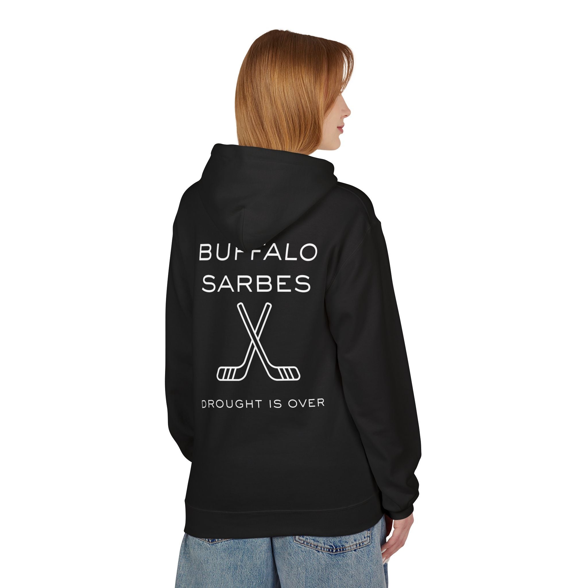 Buffalo Sarbes Hoodie – "Drought Is Over" Hockey Fan Pullover